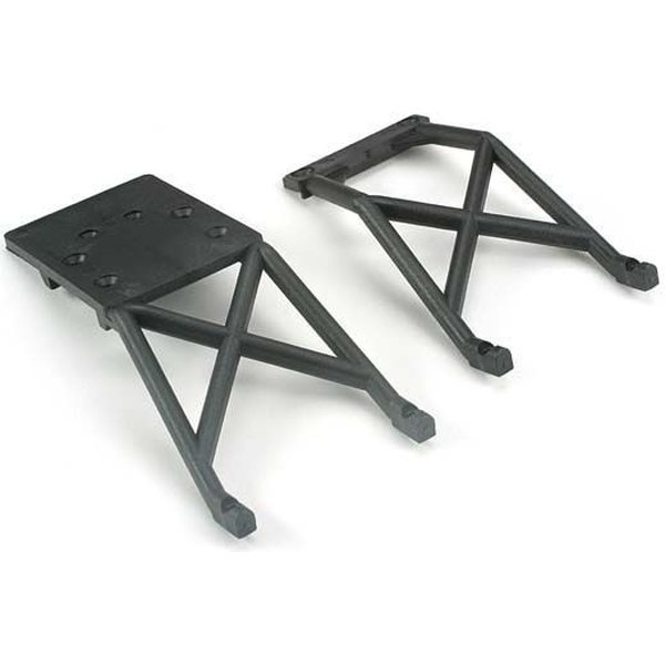Traxxas 3623 Skid Plates Front and Rear Black
