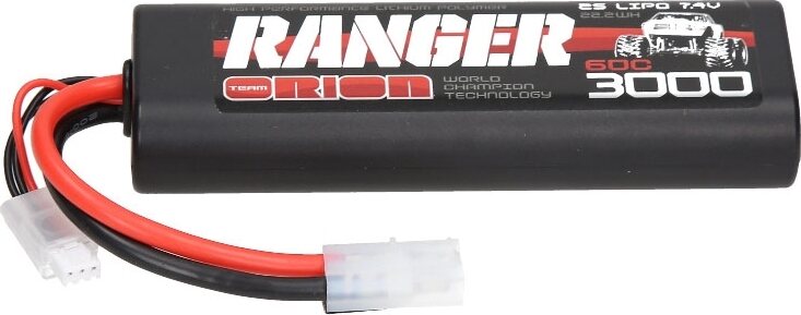 Team Orion 2S 60C Ranger LiPo Battery (7.4V/3000mAh) Tamiya Plug ORI14310
