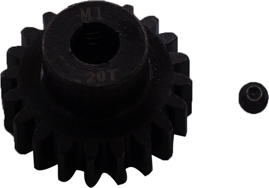 SpeedTek RC 5mm Mod 1 Pinion Gears - High-Speed Steel Gears Rated To 100 MPH