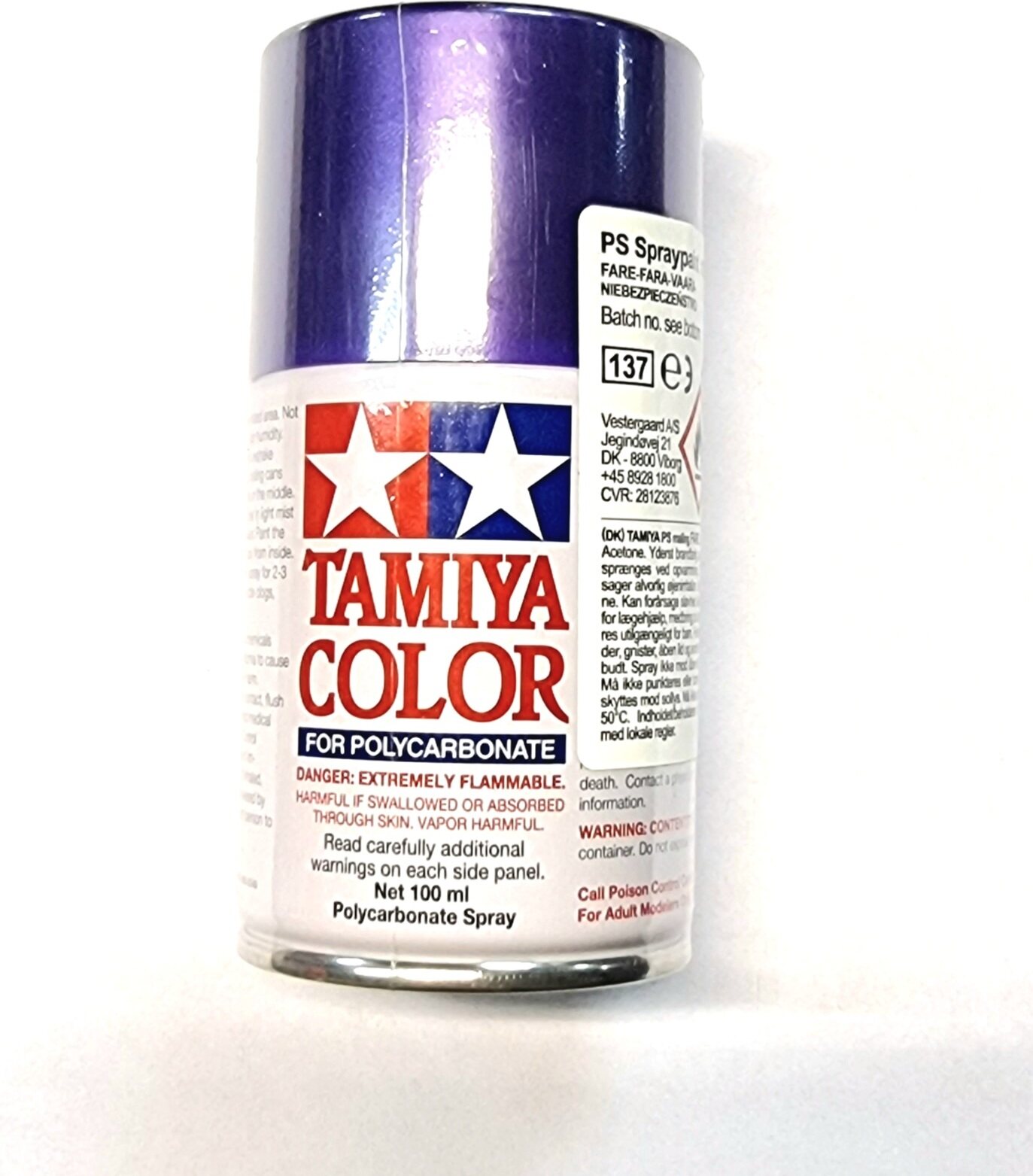 Tamiya 86018 PS-18 Metallic Purple 100 ml Spray Paint Can – Trainz