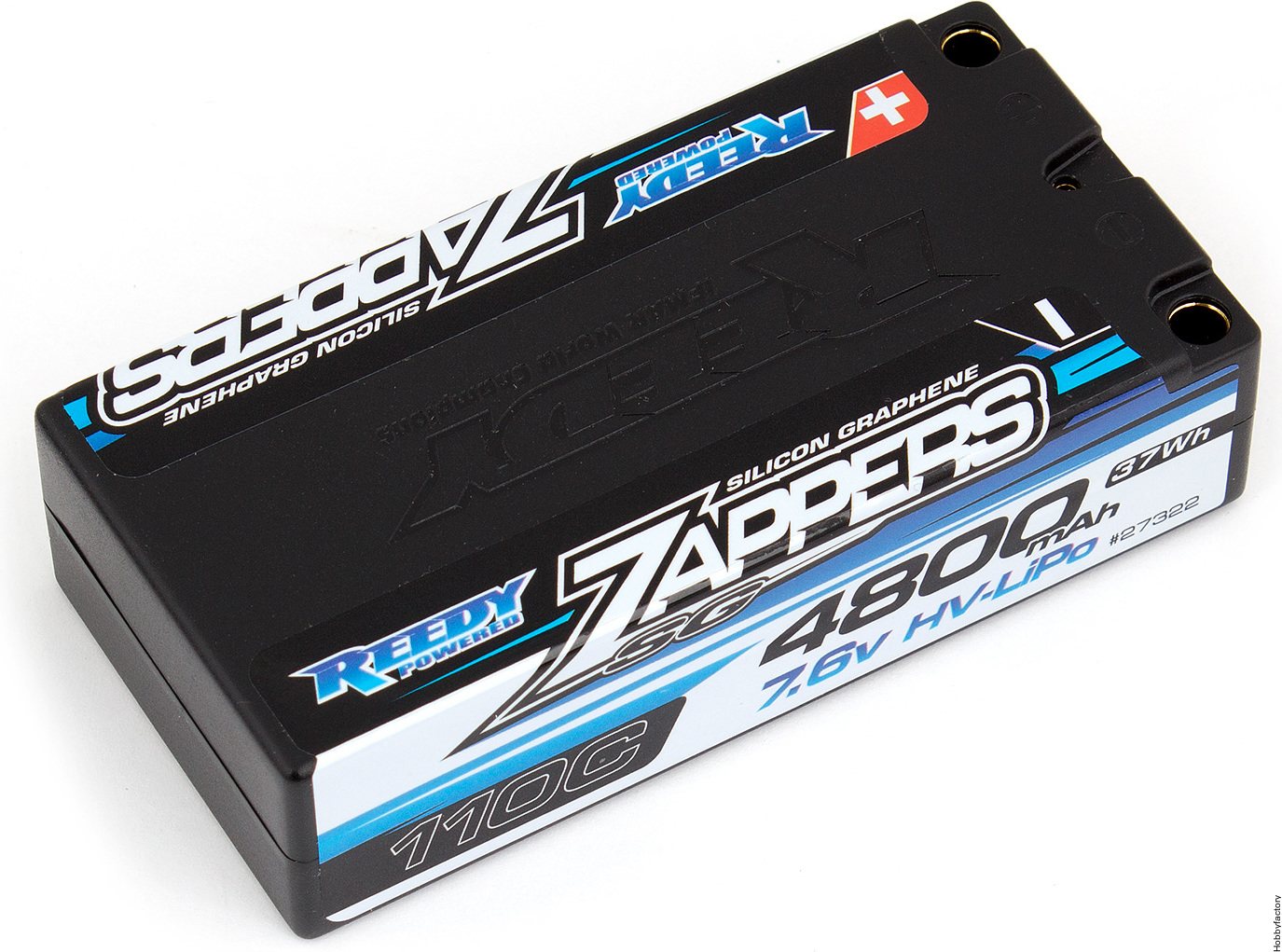 REEDY Zappers SG 4800mAh 110C 7.6V Shorty | 2S LiPo RC-auto akut. 7.4V ...