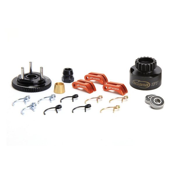 Complete Clutch set 17T Hobbyfactory OY